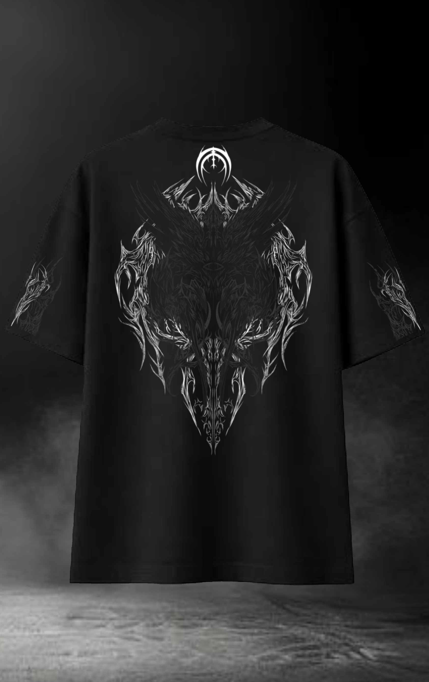 REAPER WHITE OVERSİZE TSHİRT