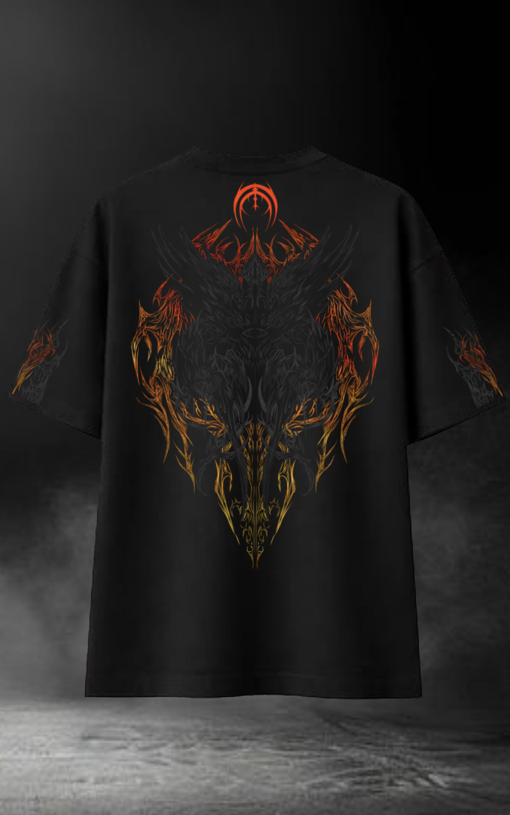 REAPER ORANGE OVERSIZE TSHIRT