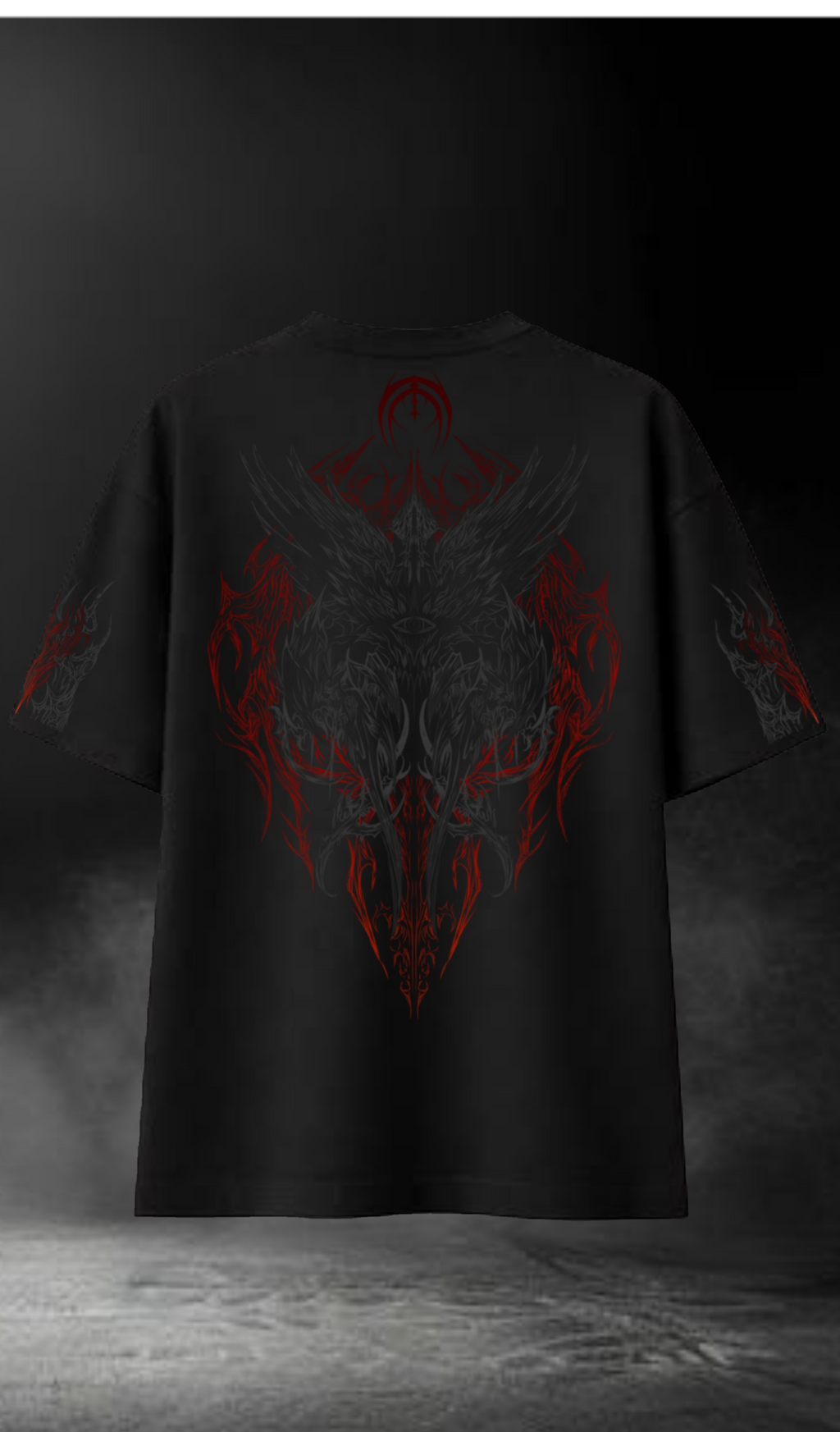 REAPER RED OVERSIZE TSHIRT