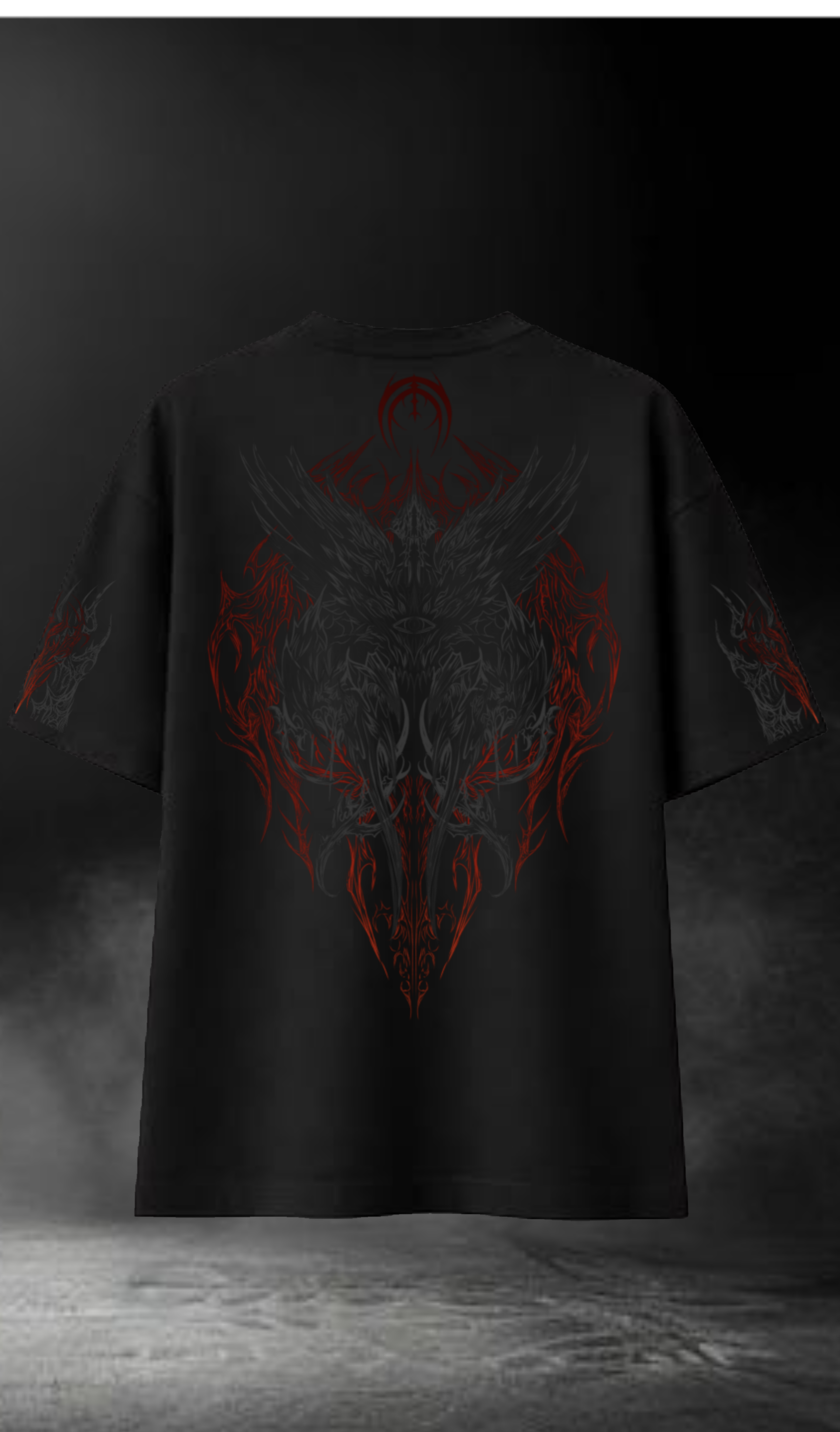 REAPER RED OVERSIZE TSHIRT