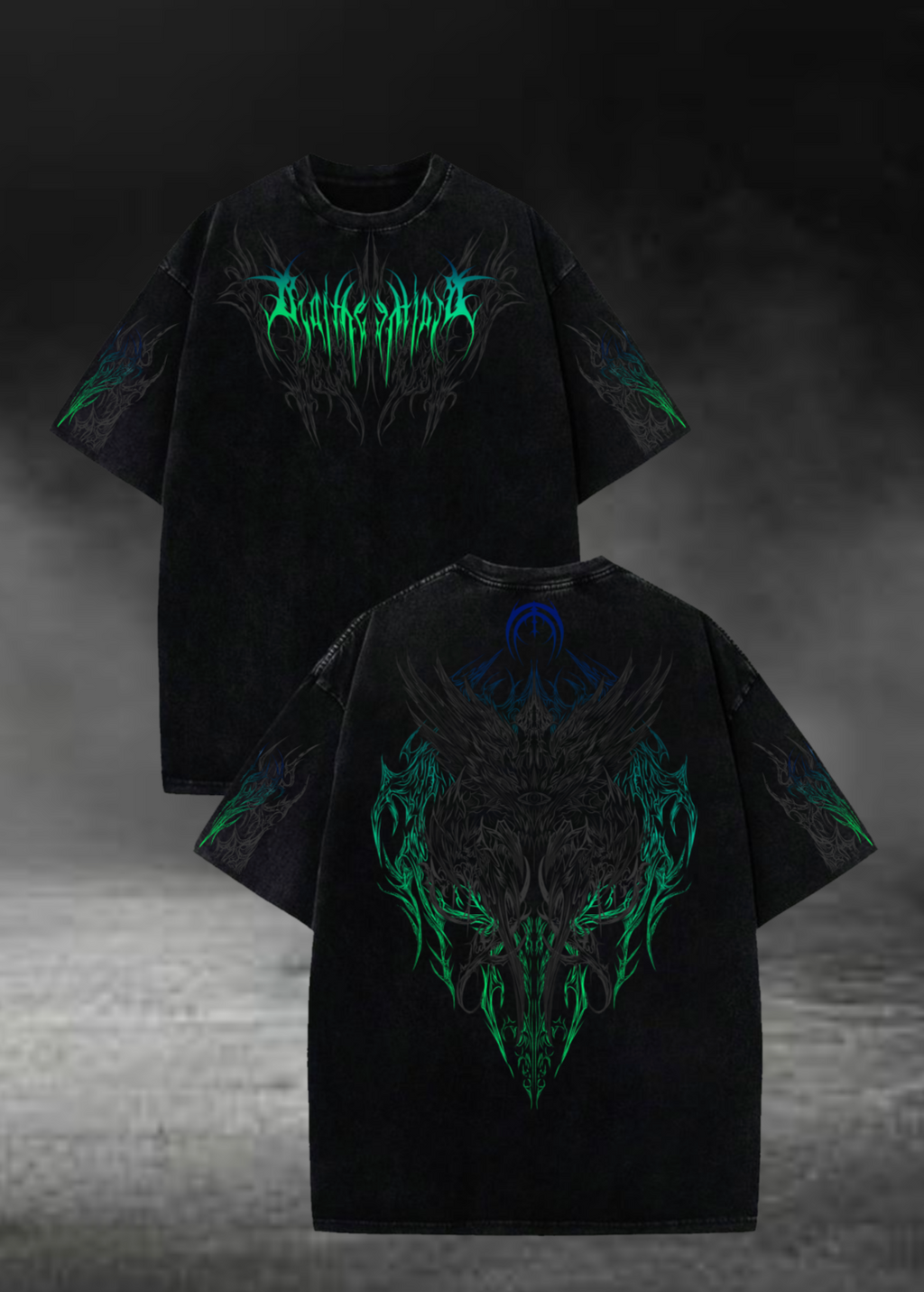 REAPER GREEN OVERSİZE TSHIRT