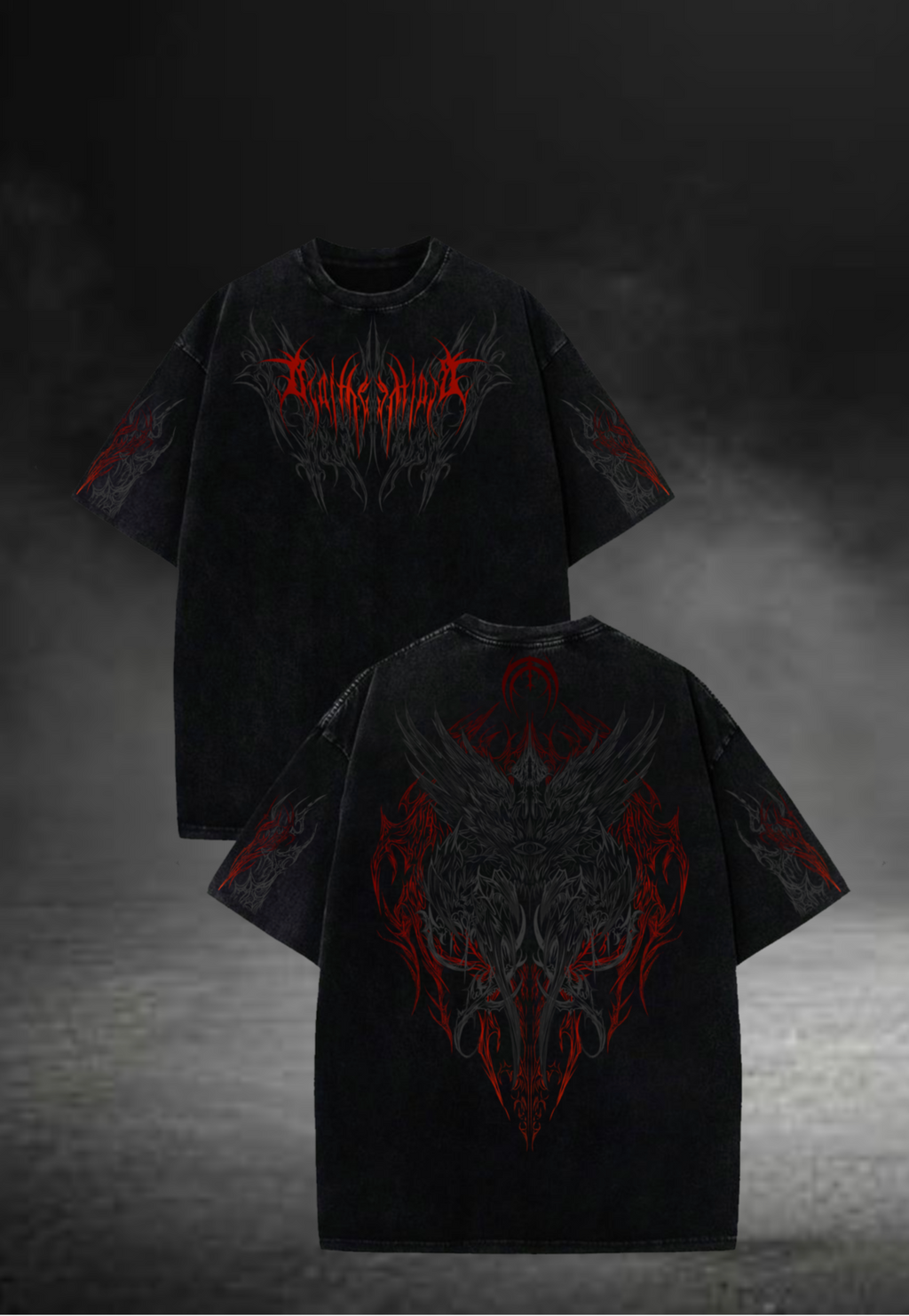 REAPER RED OVERSIZE TSHIRT