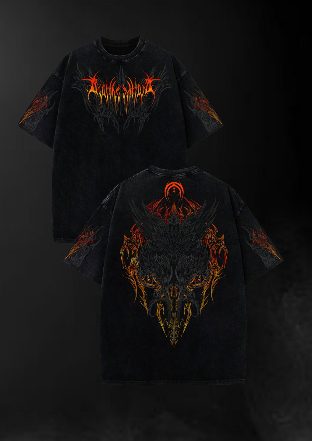 REAPER ORANGE OVERSIZE TSHIRT