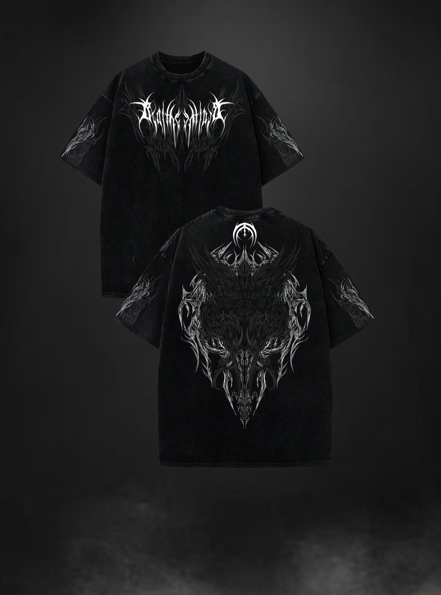 REAPER WHITE OVERSİZE TSHİRT